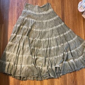 Free people maxi skirt